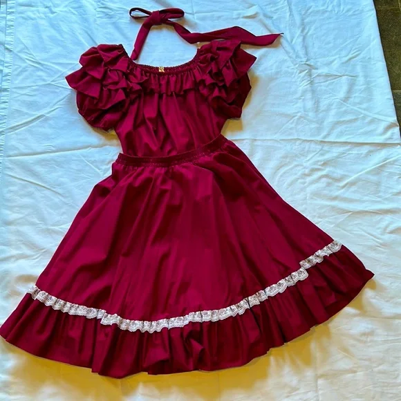 Vintage Swing Skirt Set Partners Please Malco Modes - Picture 1 of 9